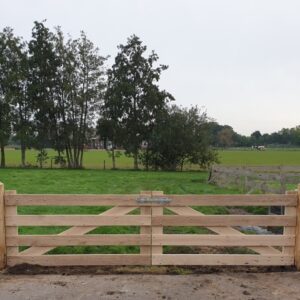 Eiken poort dubbel
