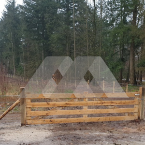 Eiken poort enkel