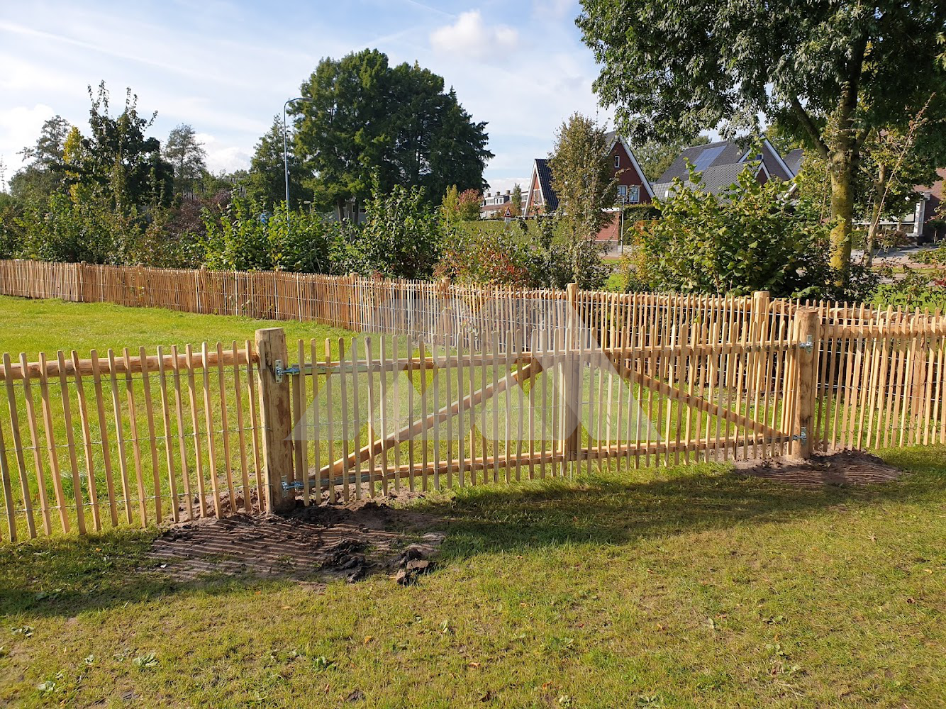 Robinia schapenhek met poort op maat